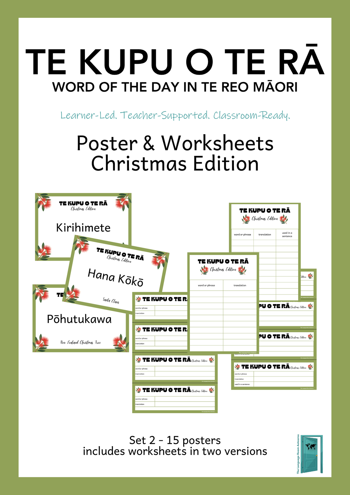 Te Reo Māori | Kupu o te rā | Christmas Edition