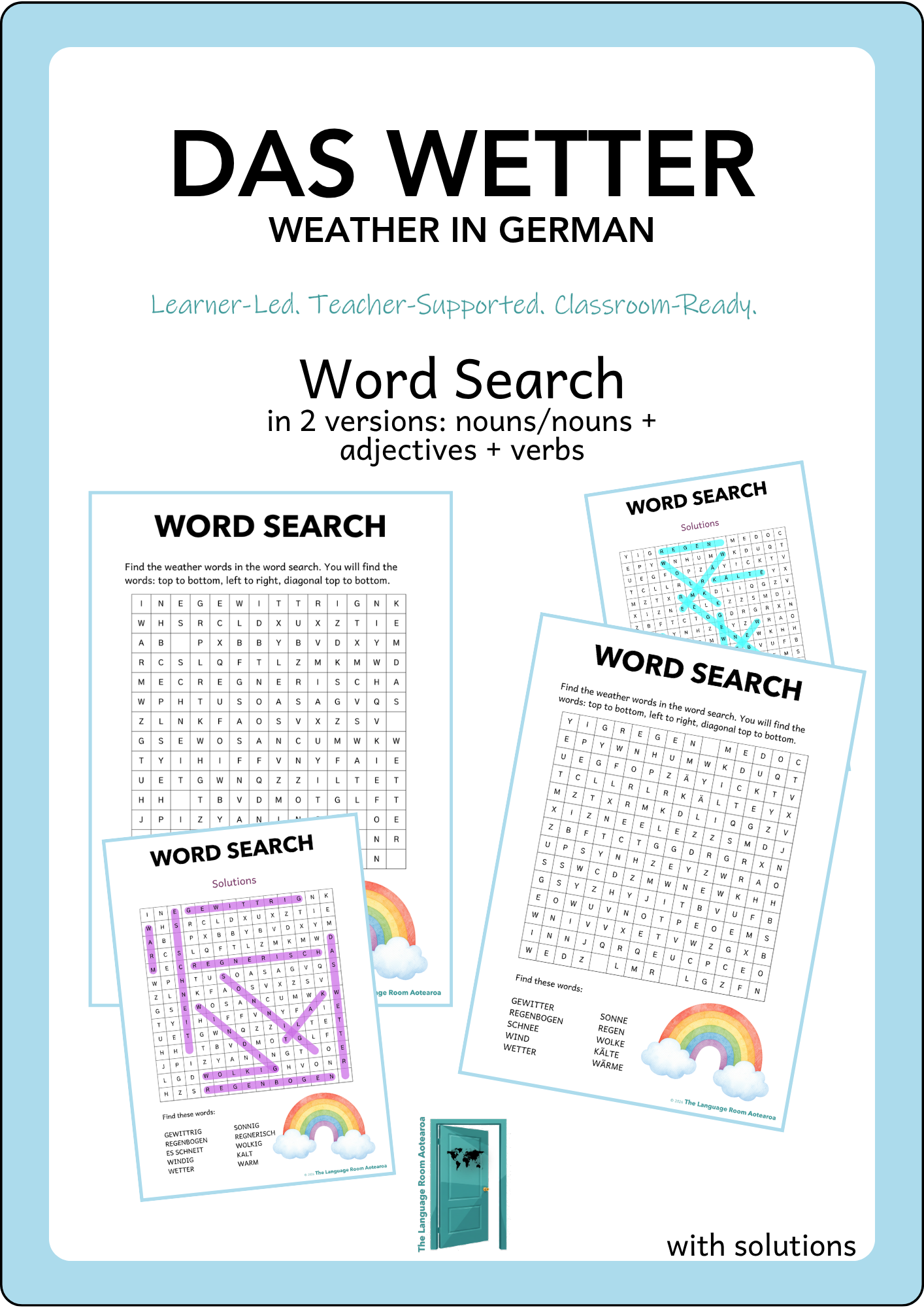 German Weather | Activities Bundle