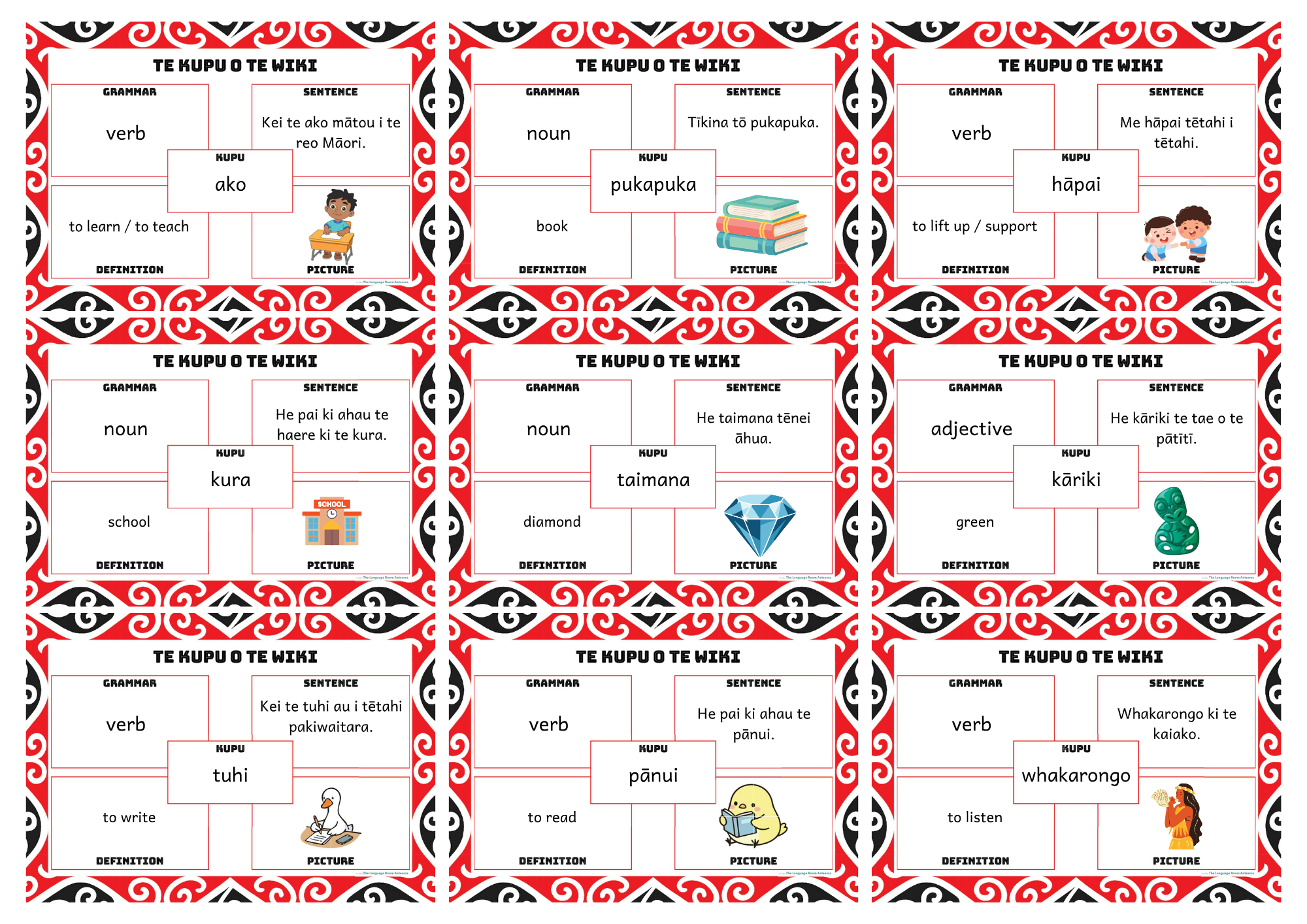 Te Reo Māori | Kupu o te wiki