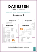 German Food | Crossword