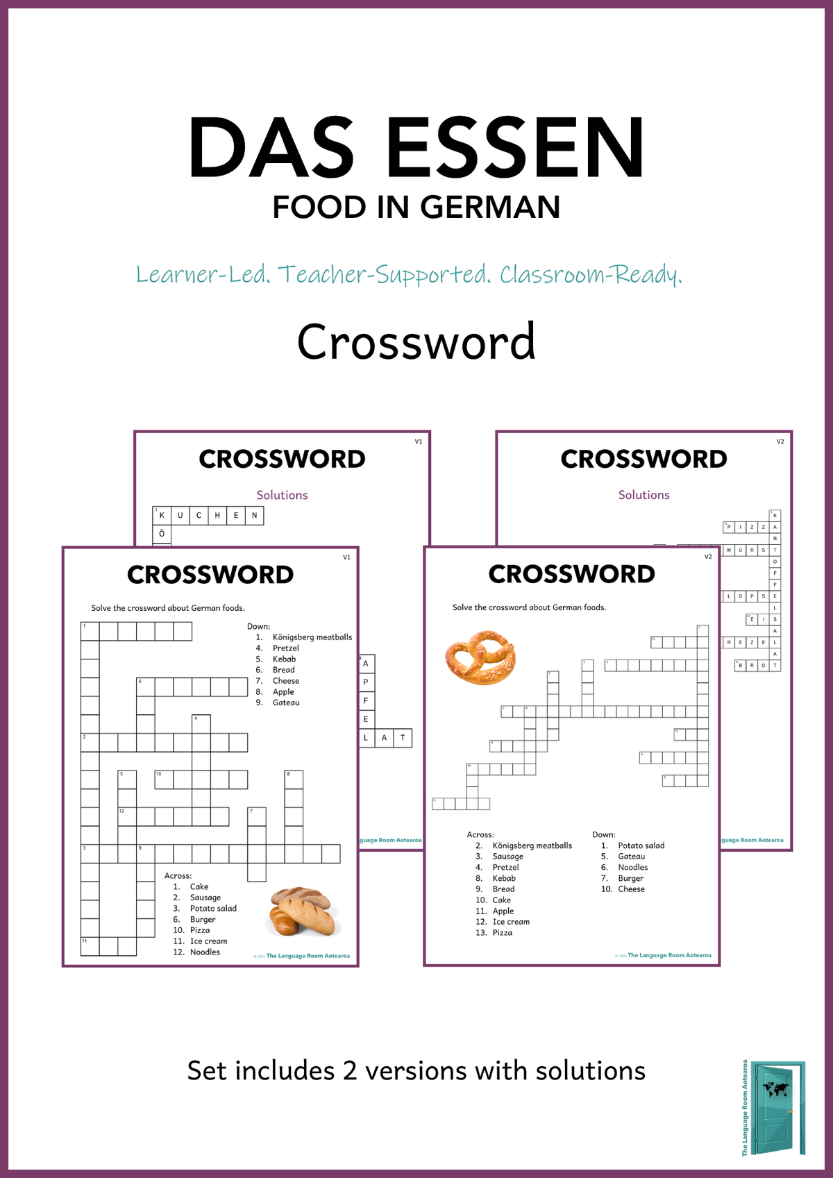 German Food | Crossword