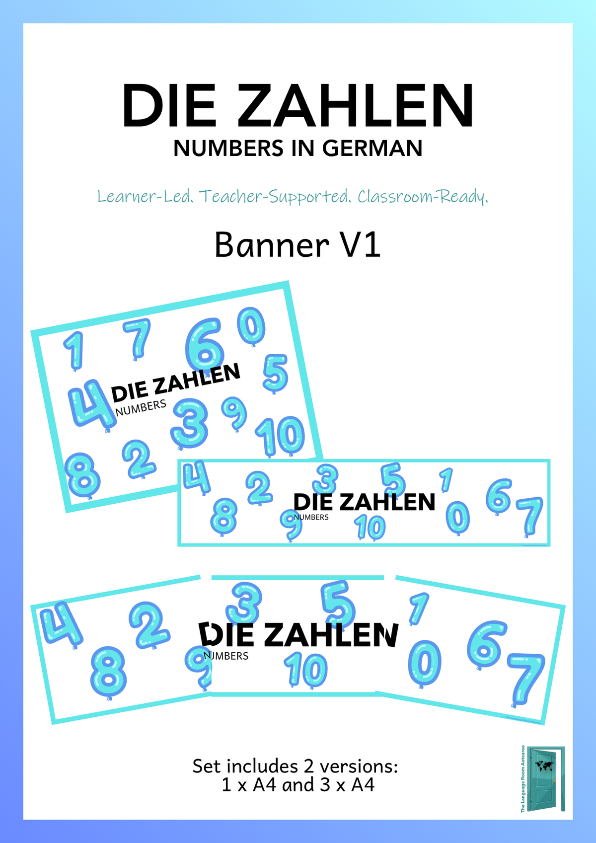 German Numbers | Banner V1
