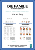 German Family | Vocabulary