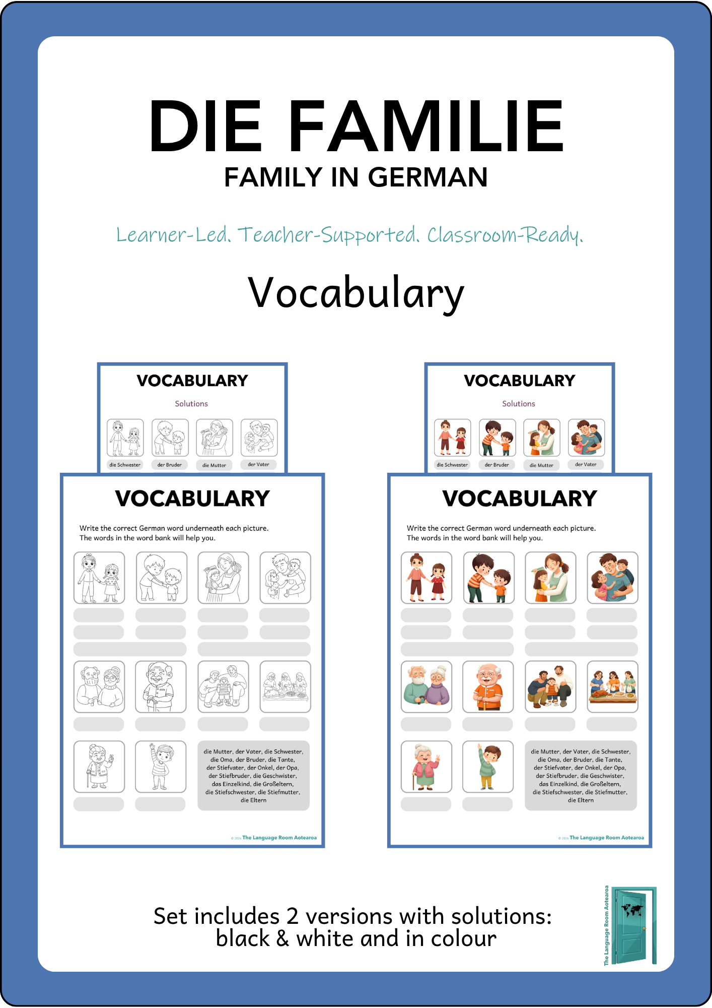 German Family | Vocabulary