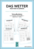 German Weather | Vocabulary