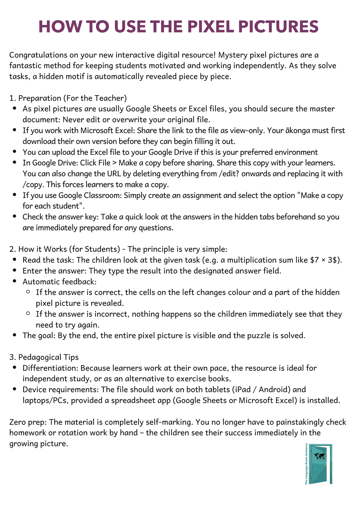 Maths Fractions | Mystery Pixel Pictures