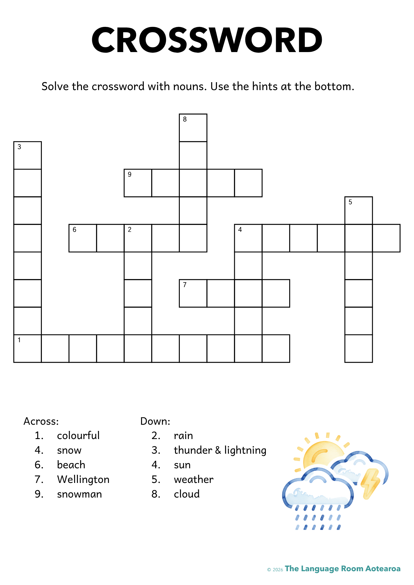 German Weather | Crossword