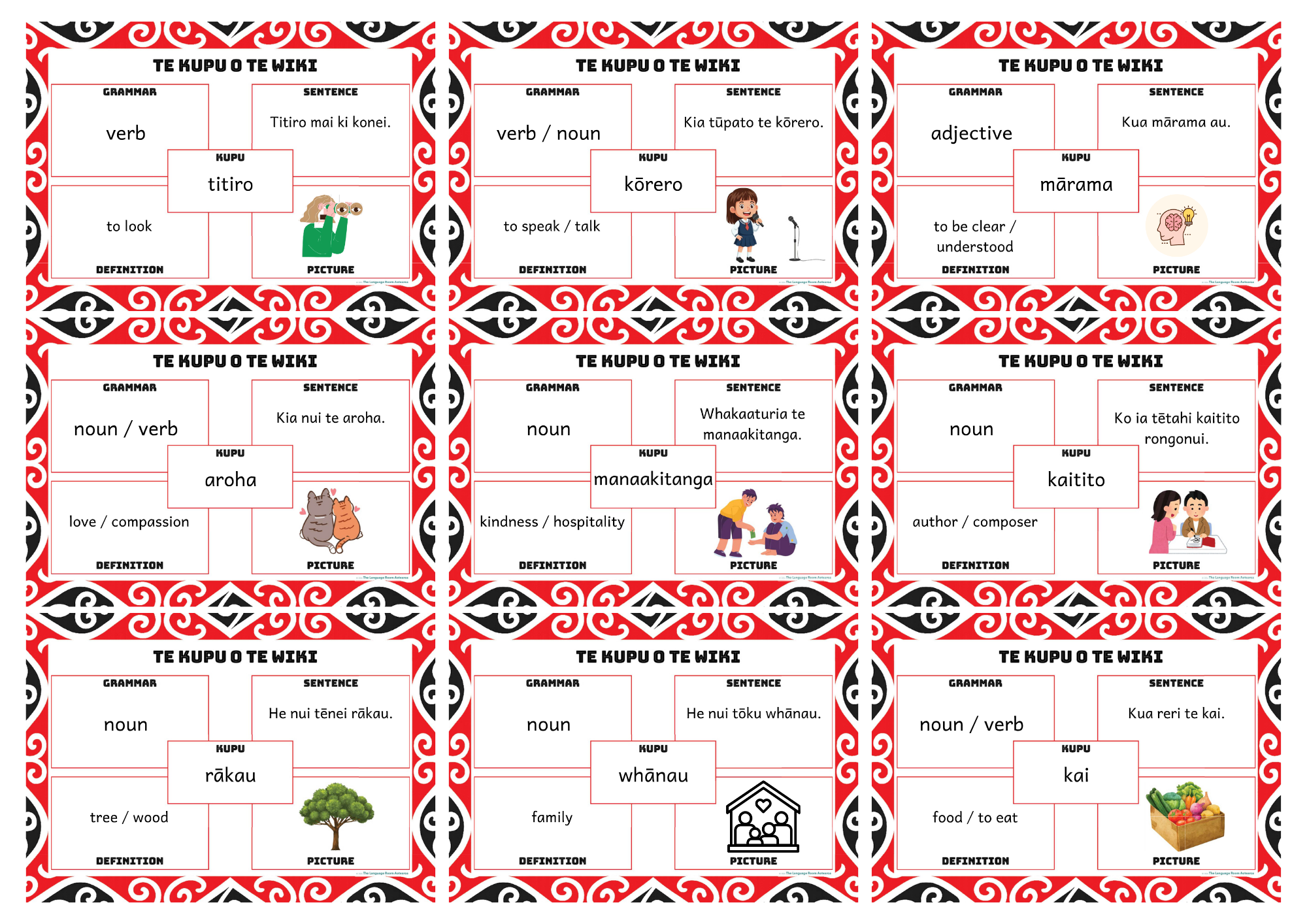 Te Reo Māori | Kupu o te wiki