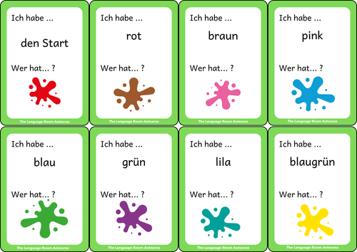 German Colours | Loop Cards