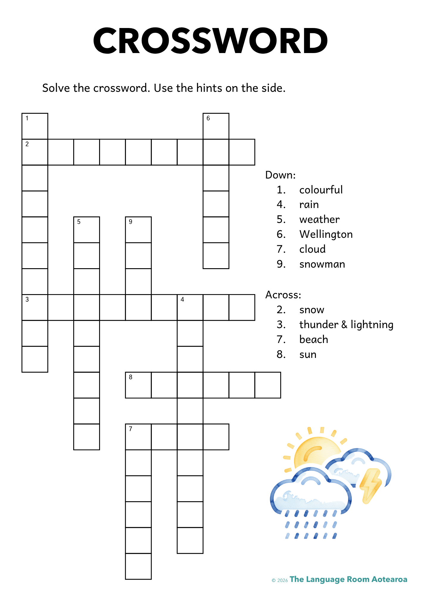 German Weather | Crossword