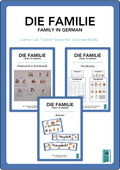 German Family | New Words Bundle