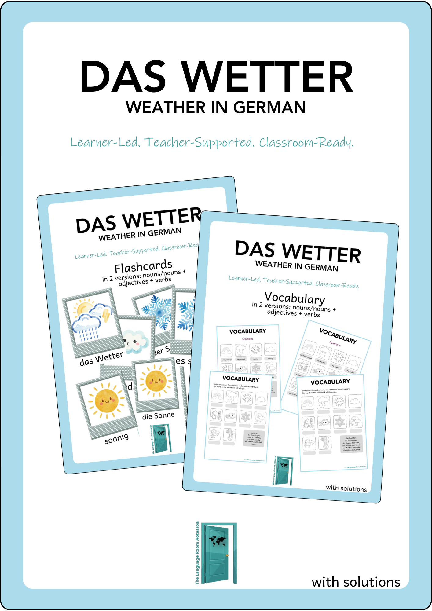 German Weather | New Words Bundle